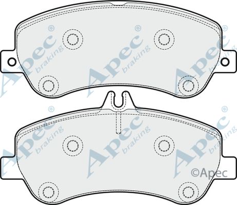 APEC BRAKING Jarrupala, levyjarru PAD1711